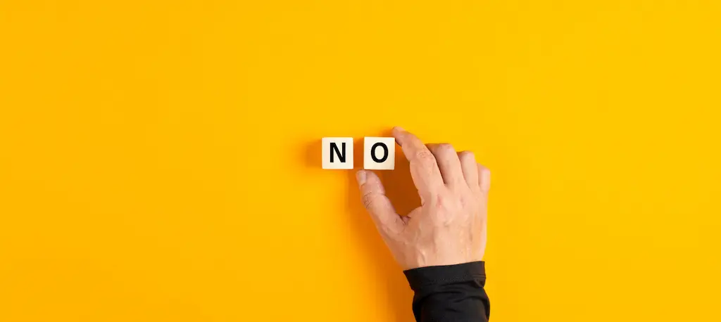 the art of saying no for stress-free and balanced living